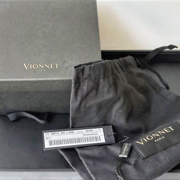 Vionnet Multi Color Leather Belt main image 8